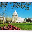 District of Columbia DC Postcard Washington Capitol Building Silberne Series