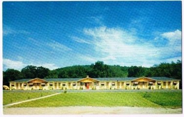 Barre Montpelier Vermont Postcard The Vermonter Motel