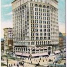 Detroit Postcard Michigan Majestic Building Horse Carriage Streetcars 1908