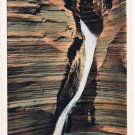 Watkins Glen New York Postcard Pluto Falls Curteich A-52137 1913