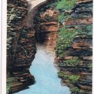 Watkins Glen New York Postcard Sentry Bridge Curteich A-52132 1913