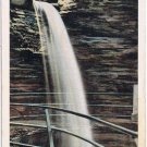 Watkins Glen New York Postcard Cavern Tunnel Curteich A-52122 1913