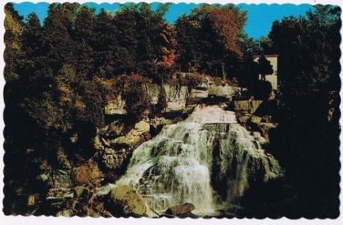 Ontario Postcard Owen Sound Inglis Falls Sydenham River