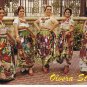 California Postcard San Francisco Olvera Street Dancing Girls Costumes