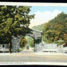 Entrance To Watkins Glen NY Postcard 1919