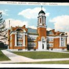 VINTAGE Kitchener Ontario Postcard  Victoria School Valentine