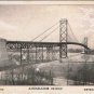 Detroit Michigan Windsor Ontario Postcard Ambassador Bridge