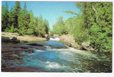Ontario Postcard Haliburton Highlands Ritchie Falls Lochlin