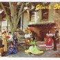 California Postcard Los Angeles Olvera Street Native Costumes Festive Holiday