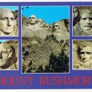 South Dakota Postcard Mount Rushmore Black Hills Four Presidents