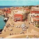 Barbados West Indies Caribbean Postcard Bridgetown Old Cars Port View Ships