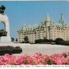 Ontario Postcard Ottawa Chateau Laurier War Memorial