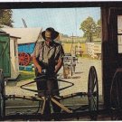 Pennslyvania Postcard Amish Carriage Maker