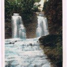Watkins Glen New York Postcard Twin Falls Lower Hector Curteich 124147 1928
