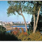 Australia Postcard Perth Narrows Bridge and Perth Skyline