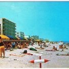 Virginia Beach Virginia Postcard Colorful Tourists
