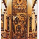 Quebec Laminated Postcard RPPC Notre Dame Basilica Sacred Heart Chapel