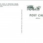 Michigan Postcard Mackinac Island Typical Street Scene Horse Drawn Carriages