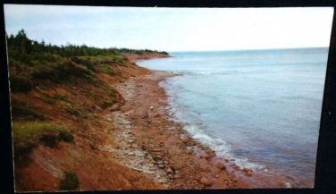 Prince Edward Island VINTAGE Postcard Shoreline Mike Roberts Use