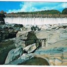 Massachusetts Postcard Shelburne Falls The Pot Holes Mohawk Trail