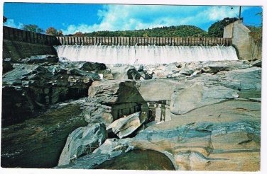 Massachusetts Postcard Shelburne Falls The Pot Holes Mohawk Trail