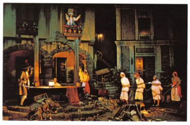 Florida Postcard Walt Disney Magic Kingdom Pirates Of The Caribbean Treasure