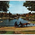 Quebec Postcard Montreal Beaver Lake On Mount Royal Lac Aux Castors