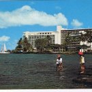 Hawaii Postcard Naniloa Surf Hilo Bay Hotel
