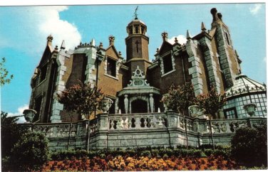 Florida Postcard Walt Disney Magic Kingdom Haunted Mansion