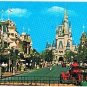 Orlando Florida Postcard Main Street USA Walt Disney Cinderella Castle