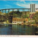 Ontario Postcard Sault Ste Marie Algoma Central Railway Tour Trestle & Dam