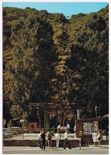 Germany Postcard Altenahr Ahrtal Seilbahn Talstation Cable Car Station