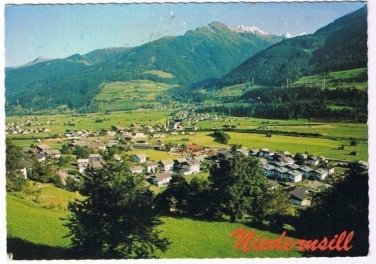 Niedernsill Austria Postcard Salzburger Land Overpinzgau