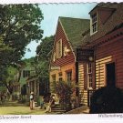 Virginia Postcard Williamsburg Duke Of Gloucester Street