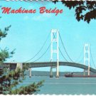 Michigan Postcard Mackinac Suspension Bridge Upper Peninsula