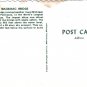 Michigan Postcard Mackinac Suspension Bridge Upper Peninsula