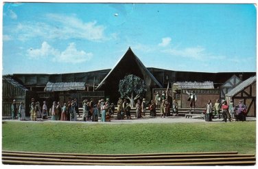 North Carolina Postcard Roanoke Island Lost Colony