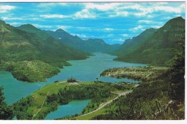 Alberta Postcard Waterton Lakes Prince of Wales Hotel