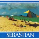 Florida Postcard Sebastian Inlet Beach East Coast