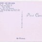 Massena New York Postcard Bouchard's Lake View Motel St Lawrence Seaway