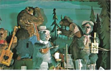 Florida Postcard Walt Disney Magic Kingdom Country Bear Jamboree