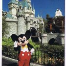 California Postcard Disneyland Mickey Mouse Welcomes You Castle
