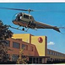 Texas Postcard Fort Worth Built Helicopters Bell Helicopter Co Hurst
