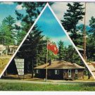 Ontario Postcard Lake Huron Pine Crest Tent & Trailer Park