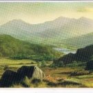 Mount Snowdon Wales Postcard View From Capel Curig