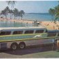 Greyhound Bus Postcard Super Scenicruiser America's Favorite Bus