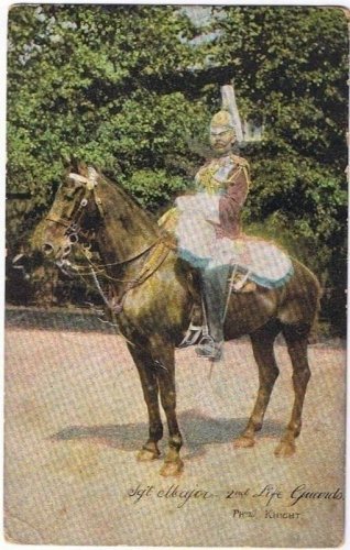 Shurley's Magazine Postcard Sargeant Major 2nd Life Guards Photo by Knight