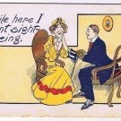 Comic Postcard While Here I Went Sightseeing Douglass