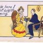 Comic Postcard While Here I Went Sightseeing Douglass