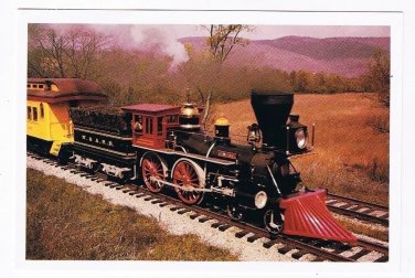 Railroad Postcard Famous Engine General Civil War Locomotive L & N Railroad